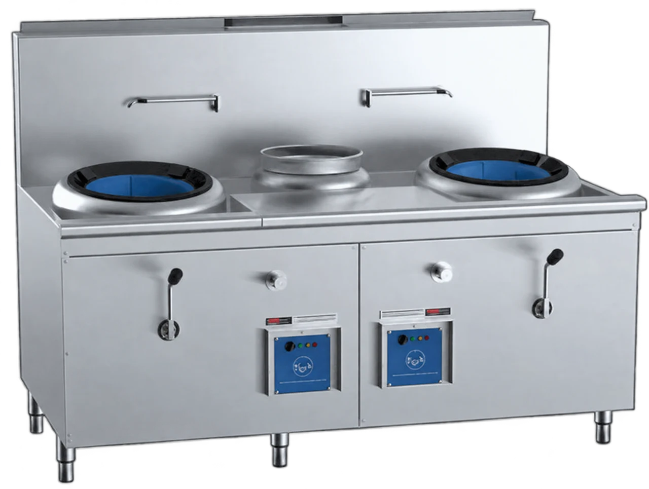 Chinese wok double